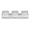Besa Lighting Bolla Vanity, Carrera, Satin Nickel Finish, 3x9W LED 3WZ-412219-LED-SN - alternate 1